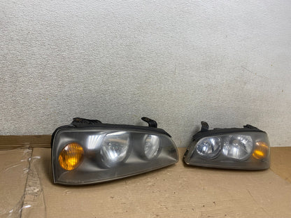 2004 2005 2006 Hyundai Elantra Left+Right Set Halogen Headlights U0824 DW2