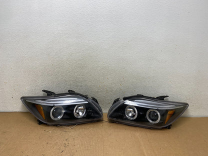2005 to 2010 Scion Tc Left+Right Side Set Black LED Headlights AI8984 DW0