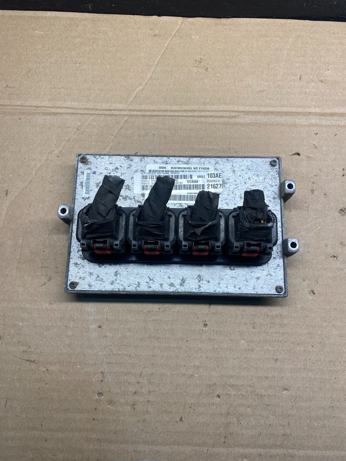 2011 Dodge Ram 1500 4.7L Engine Computer p68061103ae ECM AH9866 DW0