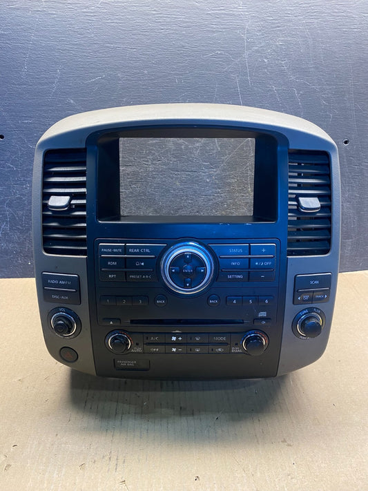 2008 2012 Nissan Pathfinder Radio A/C Heat Temperature Climate Control AH1814 DG0