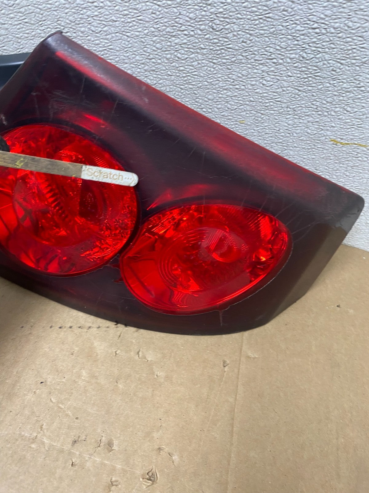 2006 - 2007 Infiniti G35 Coupe Left+Right Outer Tail Lights Oem W9089 DW6