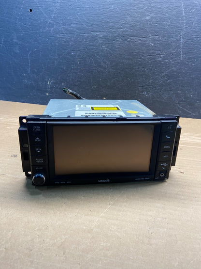 2011 2015 Jeep Dodge Chrysler Screen Display CD Player Satellite Radio AE4587 DG0