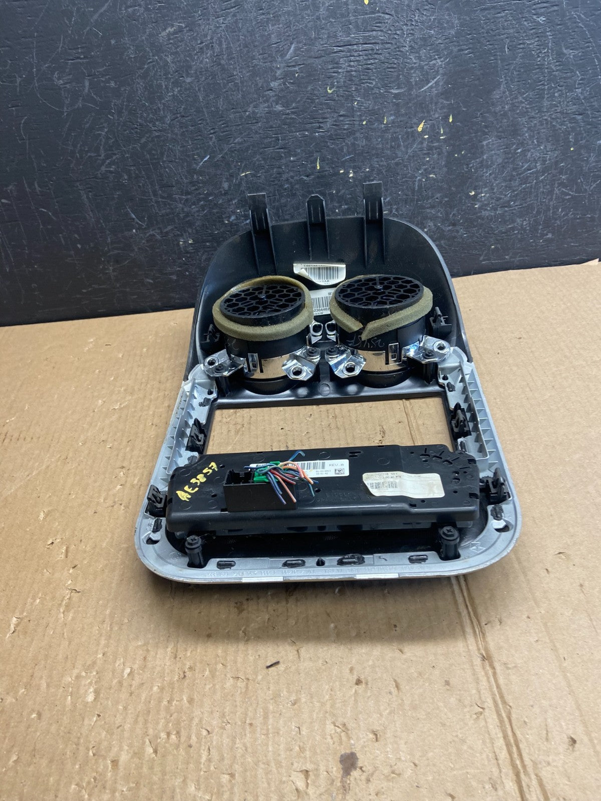 2011 to 2017 Jeep Compass Dash Climate Temperature Control Radio Bezel ae3857 DG4