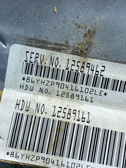 2005 2006 Chevrolet Silverado 4.3L Engine Control Module ECM ECU AI0009 DW2