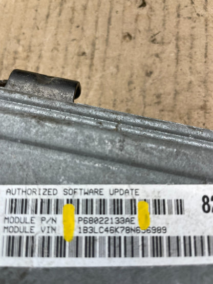 2007 2008 Chrysler Avenger Sebring Engine Computer Module ECM ECU PCM R2001 DG3