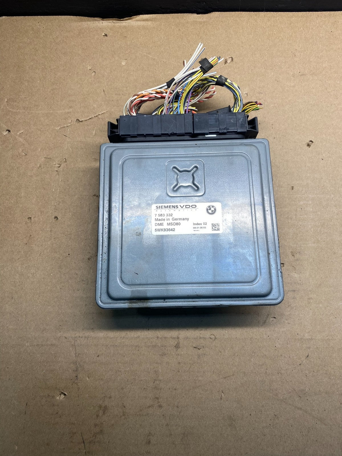 2007 to 2010 BMW N54 335i 535i Engine ECU ECM Computer Module 7583332 AB7182 DG0