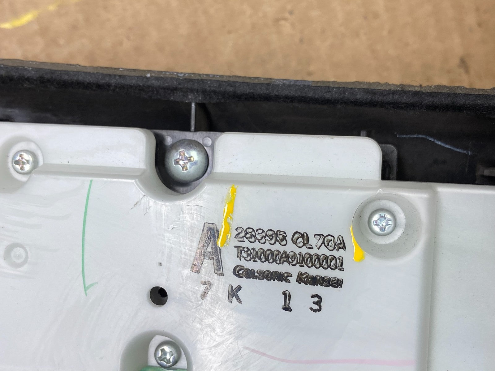 2006 - 2008 Infiniti FFX35 FX45 Radio Climate Control Panel Bezel w1797 DG5