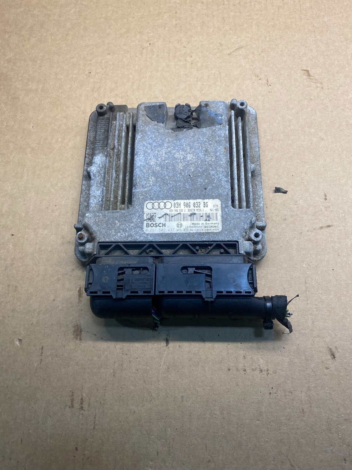 2007 2009 Audi Q7 3.6L Engine Computer Ecu Pcm Ecm Pcu AC7045 DG0