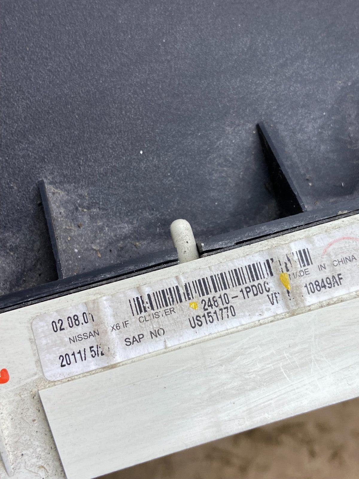 2012 Nissan NV2500 Speedometer Cluster Gauge OEM W3357 DG6