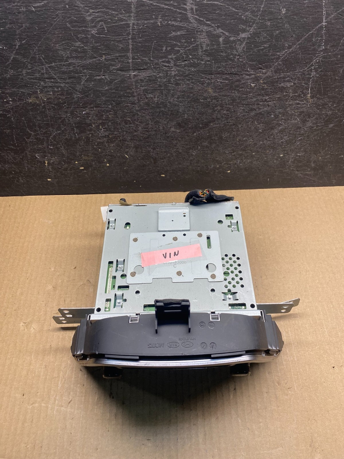 2011-2013 Hyundai Elantra Center Radio Climate Control Air Vent Bezel AG9480 DG4