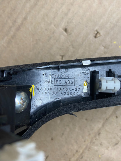 2009-2010 Nissan Murano Dash Trim Panel With Hazard Buttom Switch OEM X1897 DG5