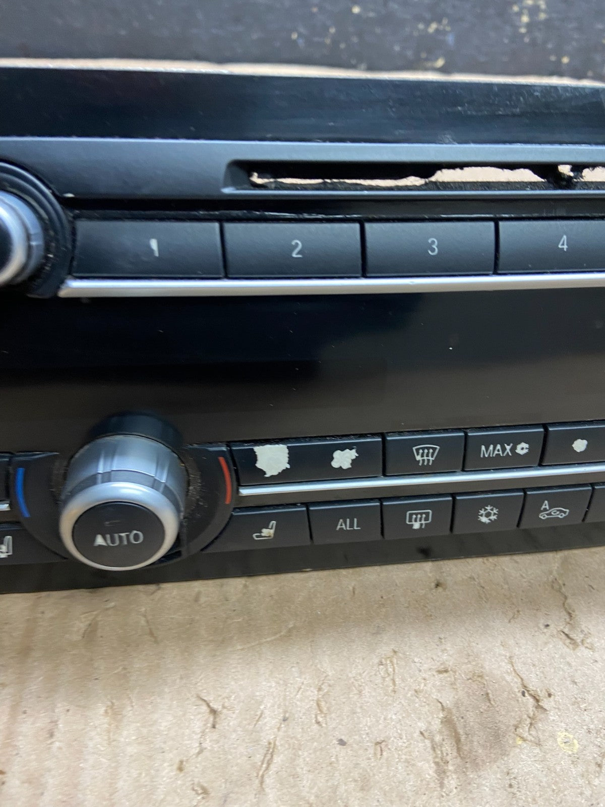 2009-2015 BMW F01 740i 750i Heater Ac Climate Radio Stereo Control OEM Y5284 DG2
