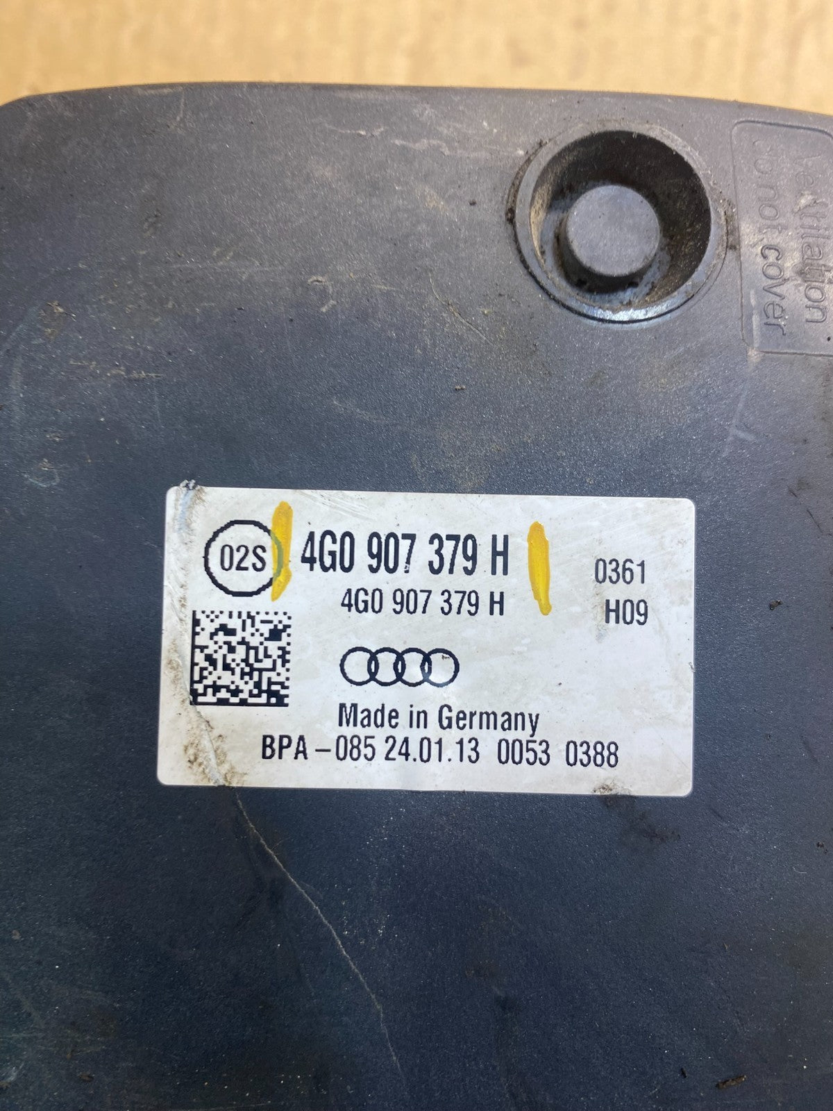 2012 to 2015 Audi A6 ABS Anti-Lock Brake Pump 4G0907379H OEM ab4348 DG6