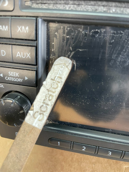 2011-2014 Nissan Juke Stereo AM FM GPS Navigation Touch Screen Radio AG0792 DG3