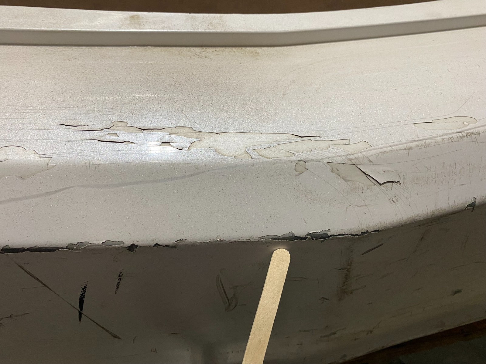 2009 to 2012 Lincoln MKS Rear Bumper Cover OEM AA61704