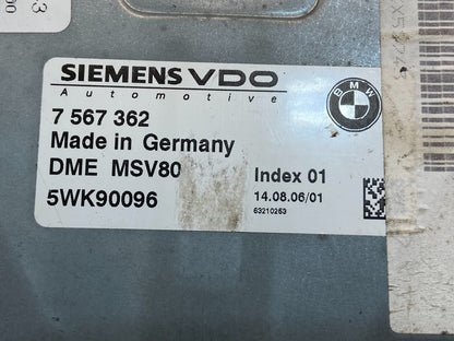 2007 to 2011 Bmw 328i Ecm Ecu Engine Computer Module AG1622 DW2