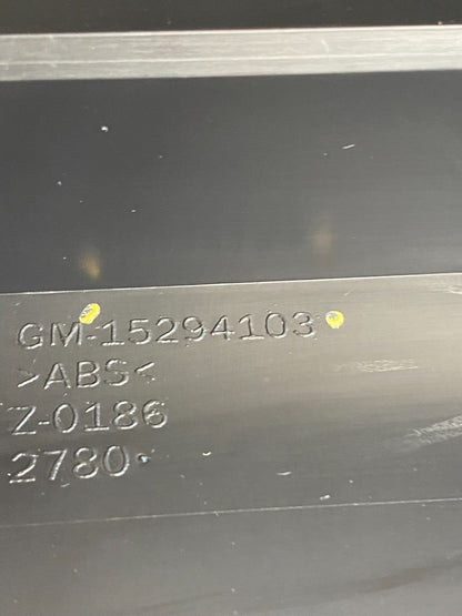 2007 - 2012 GMC Acadia A/C Heater Climate Control Radio Panel Bezel OE AF6536 DG5