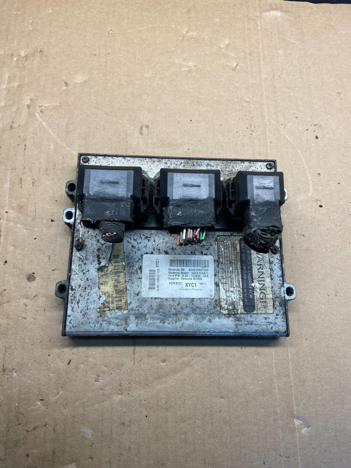 2006 Ford F-150 F150 5.4L Engine Control ECU Computer 6l3a-12a650-ceb AF9321 DG0