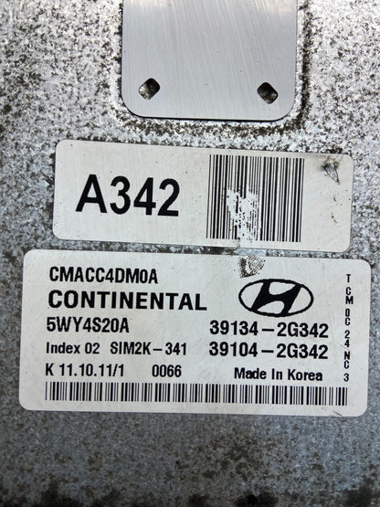 2010 2011 2012 Hyundai Santa Fe Engine Computer Ecu Pcm Ecm Pcu AE2311 DG2