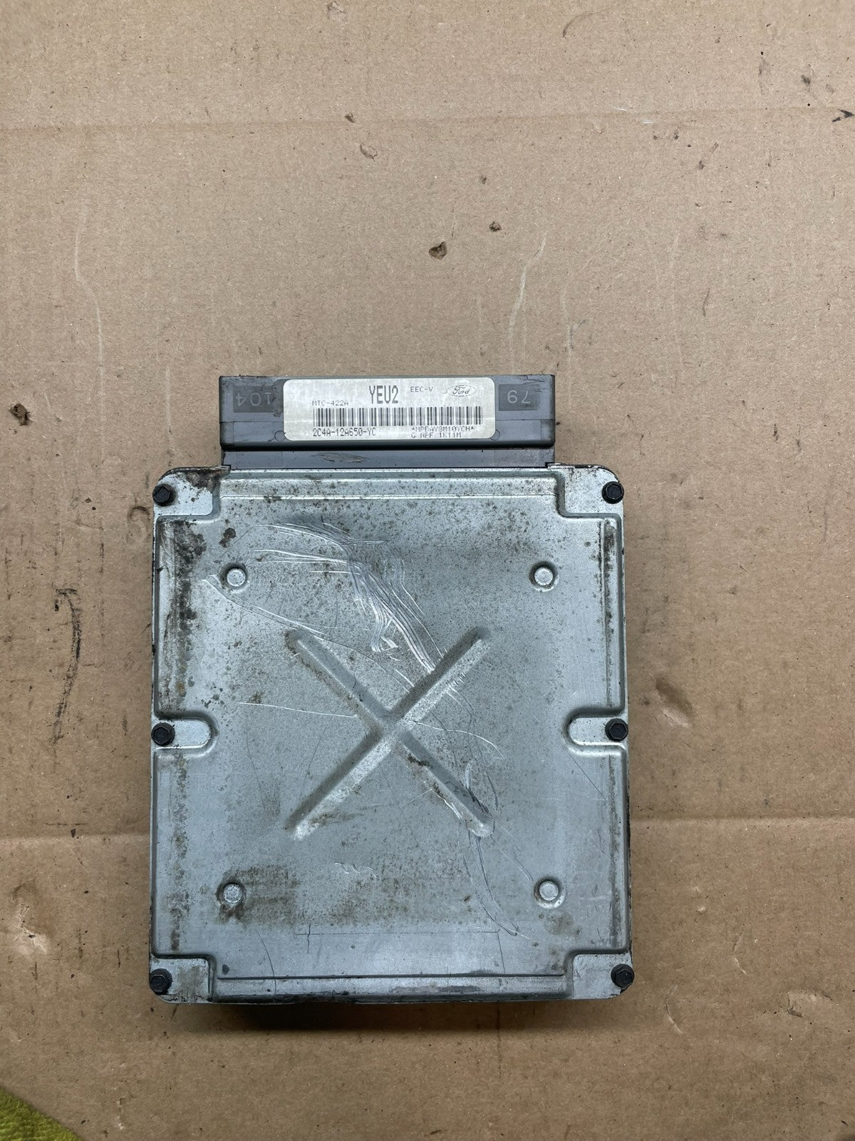 2002 Ford F250 6.8L Engine Control Unit ECU Computer Module R1838 DG0