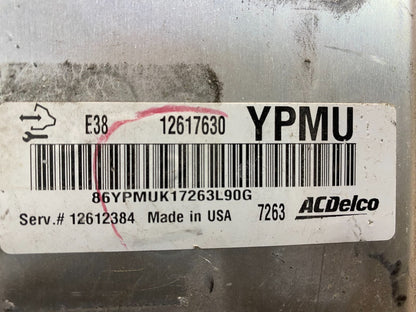 2008 to 2011 Chevrolet GMC Cadillac Engine ECU ECM 12617630 ab3579   DG2