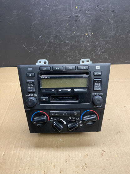 2000-2004 Toyota Avalon Radio Stereo 6 CD Tape Player Climate Control AB9452 DG0