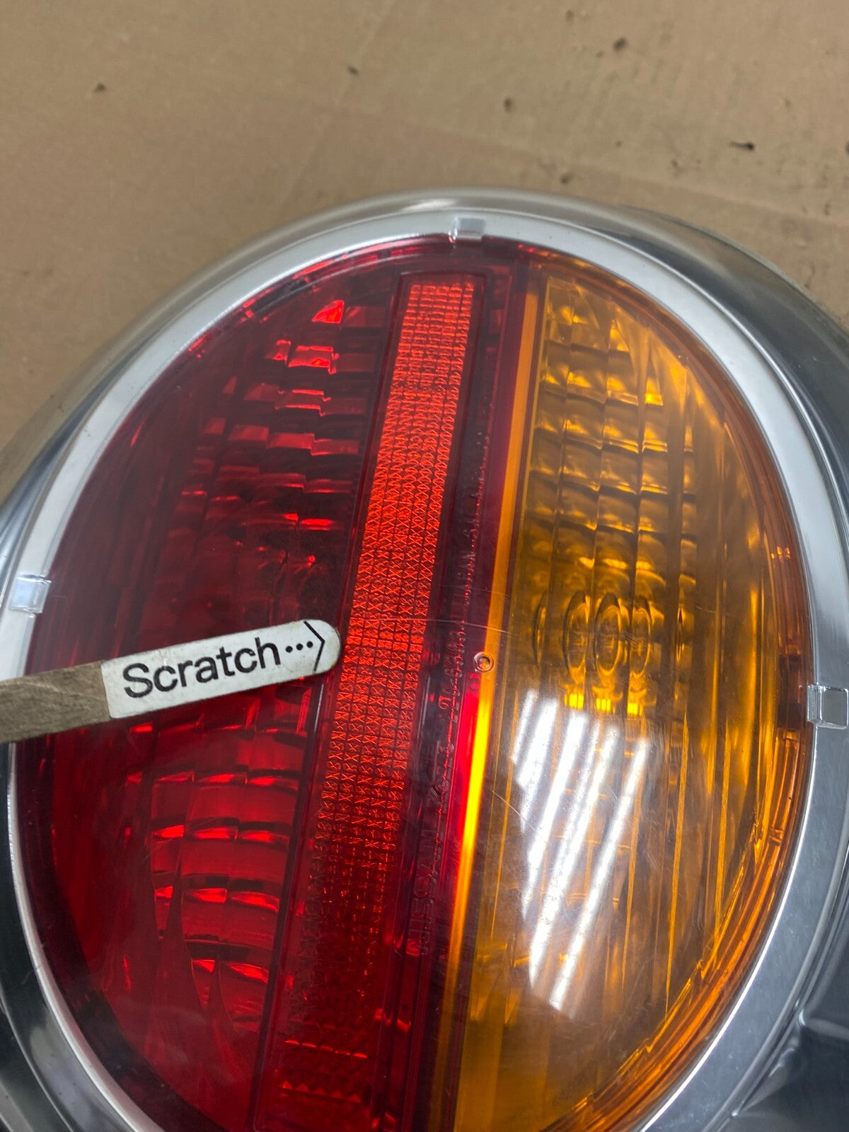 2002 2003 Nissan Maxima Right Passenger RH Side Tail Light L7258 DW5