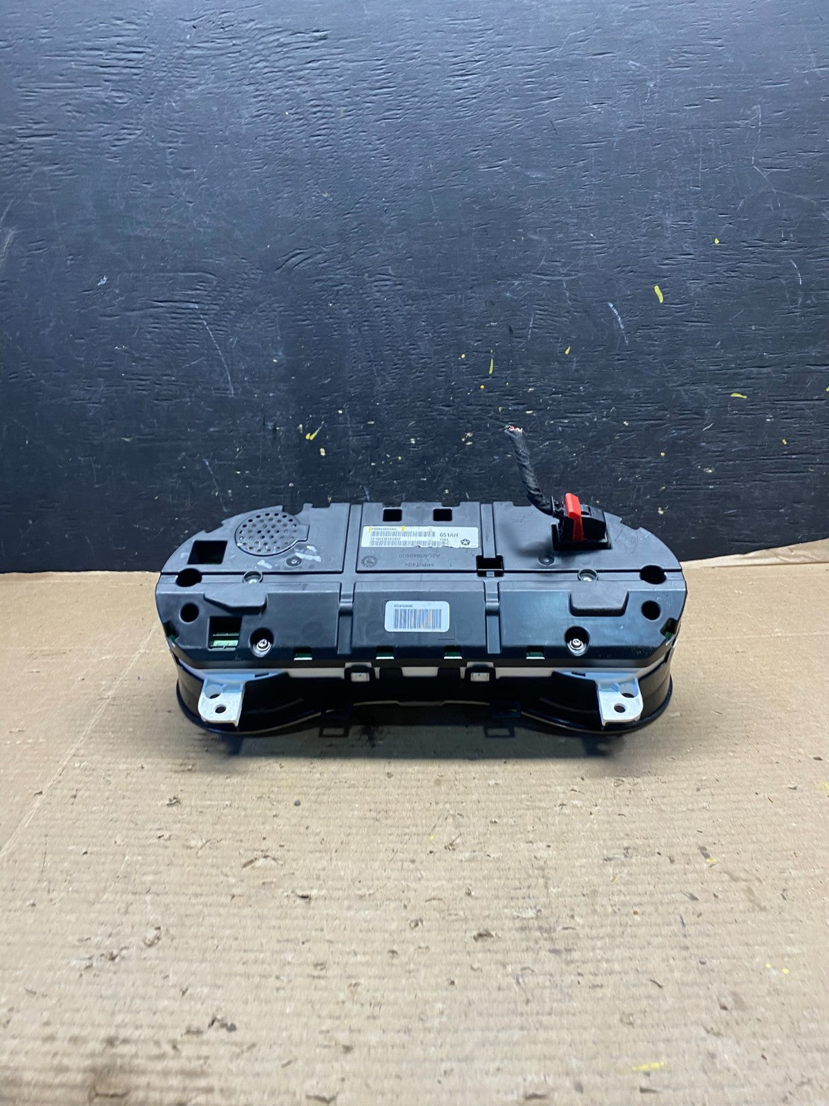2014 Jeep Cherokee Speedometer Cluster Trim Bezel p56054651ah R2935 DG6
