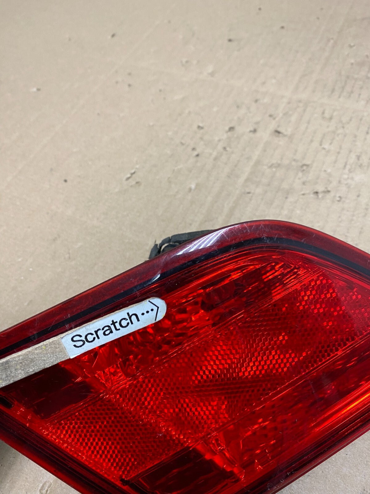 2010-2014 Subaru Legacy Left Driver LH Side Tail Light Inner OEM I9030 DW4