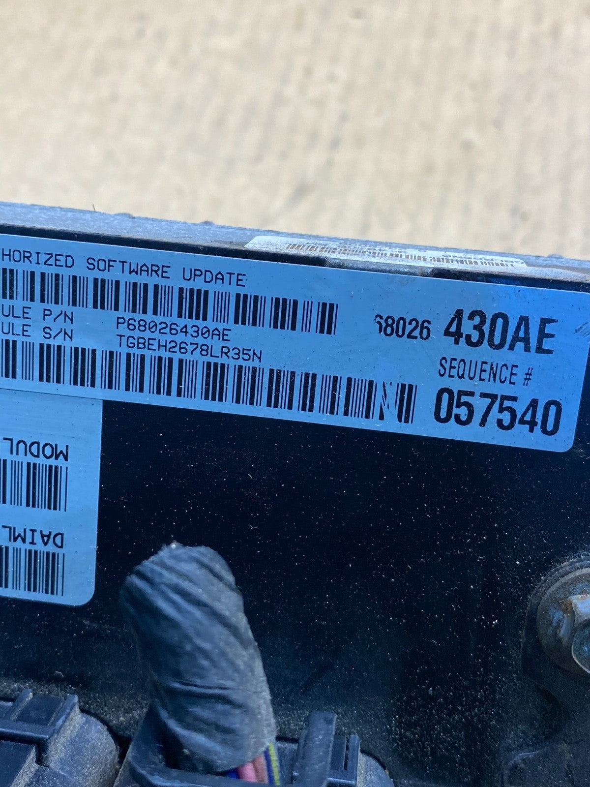 2008 2009 2010 Dodge Charger 300 Engine Control Unit ECU ECM AH5028 DG2