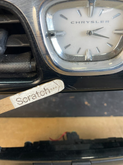2011 - 2014 Chrysler 200 Dash Radio Bezel Trim Clock Hazard Bezel AC5227 DG3