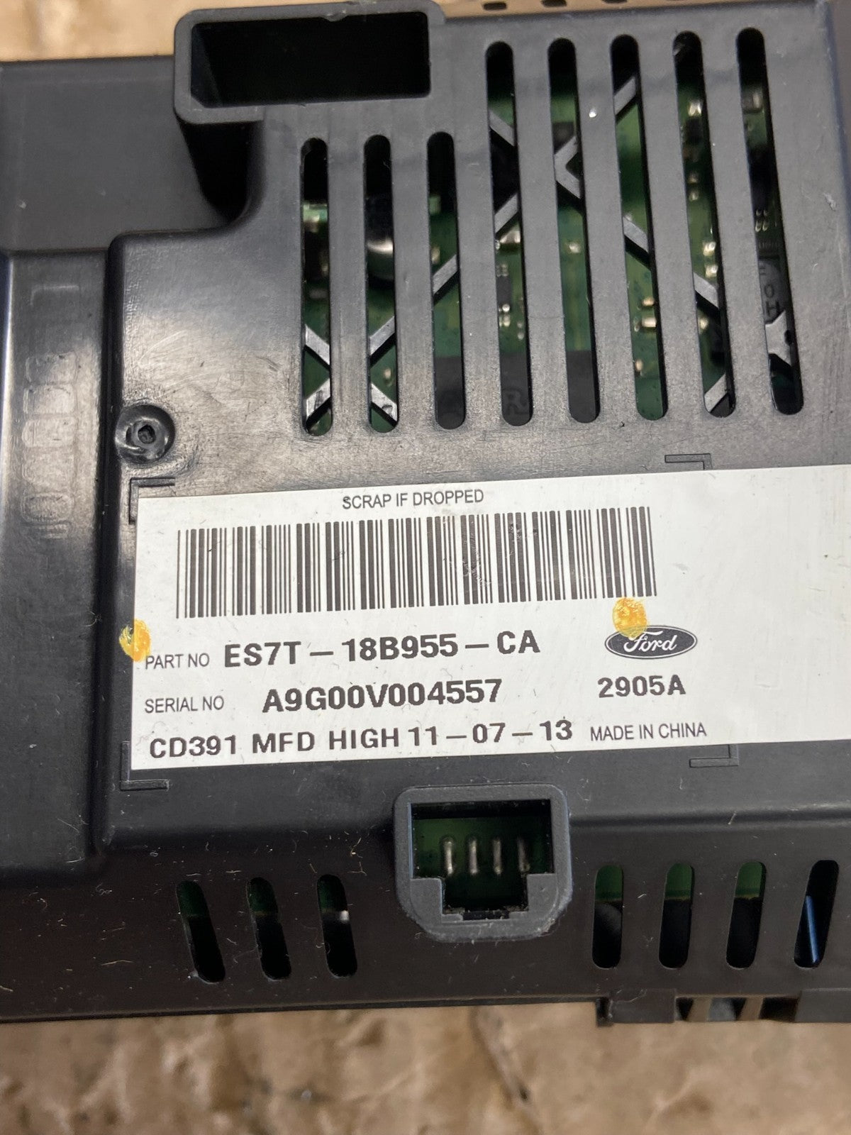 2013 to 2016 Ford Fusion 4.2" Radio Information Display Screen AI2854 DW4