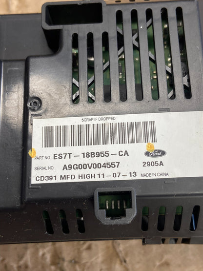 2013 to 2016 Ford Fusion 4.2" Radio Information Display Screen AI2854 DW4