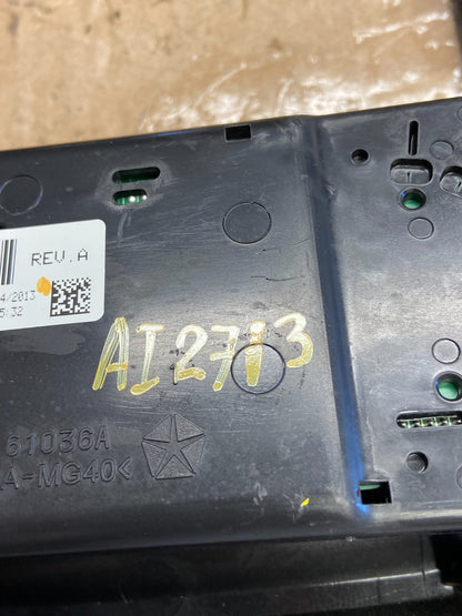 2011 to 2017 Jeep Compass Dash Climate Temperature Control Radio Bezel ai2713 DG5