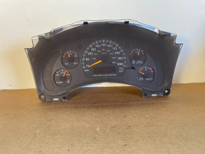 2000 to 2005 Chevrolet Astro Cluster Gauge Speedometer ECM AG0702 DW0