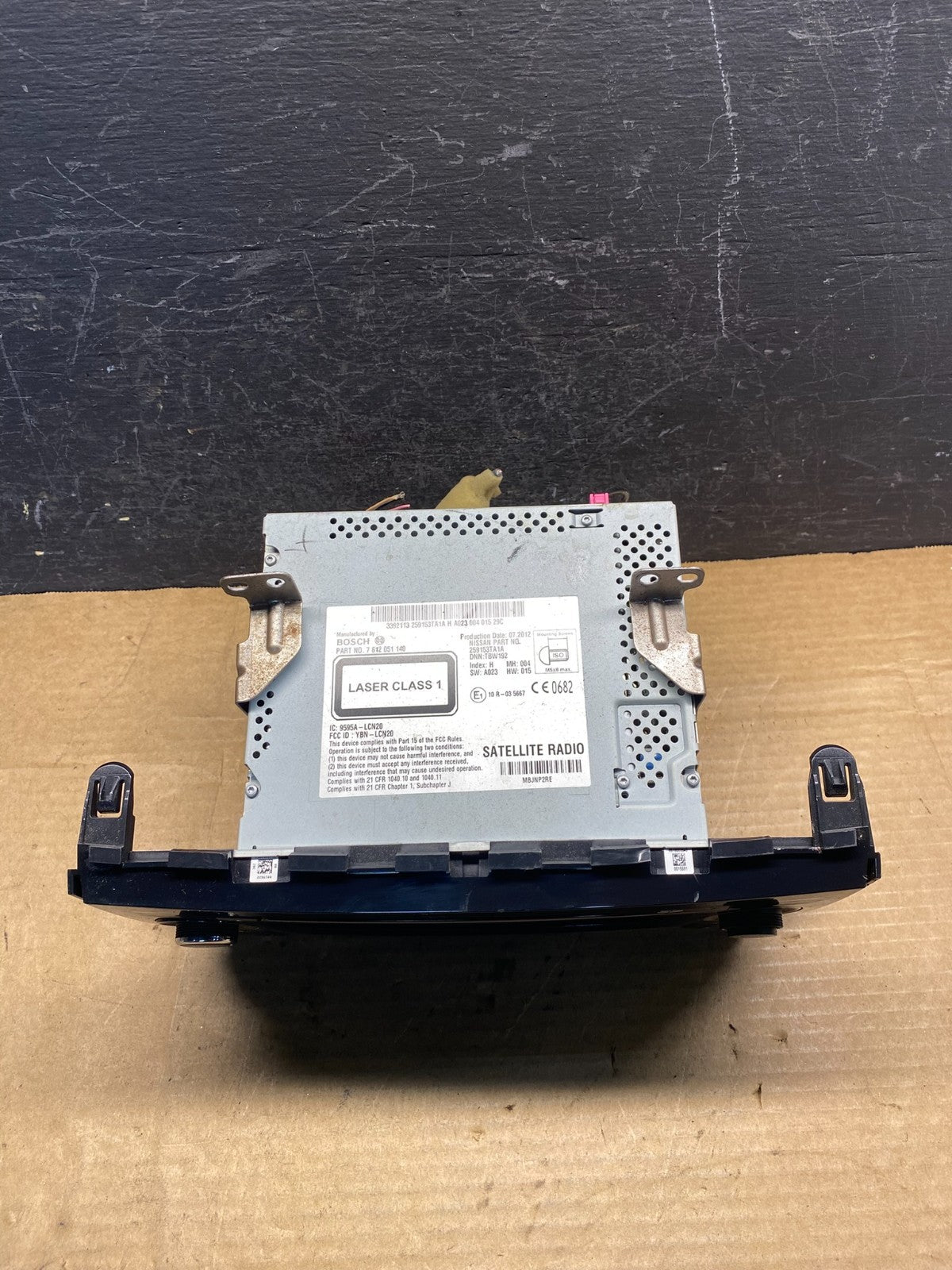 2013 to 2015 Nissan Altima Radio Screen Receiver AM-FM CD Player AD9835 DG3