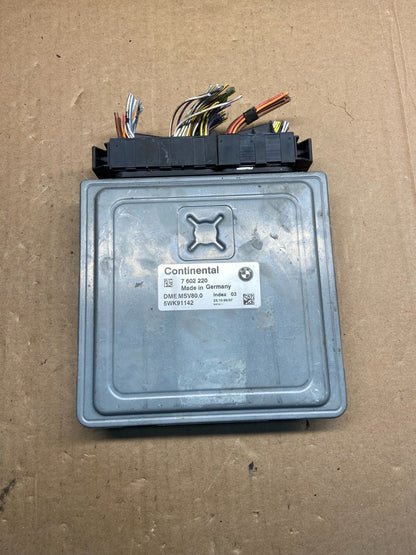 2007 - 2011 BMW 328i 528i E90 ECM ECU Engine Computer 7602220 AG1463 DW0