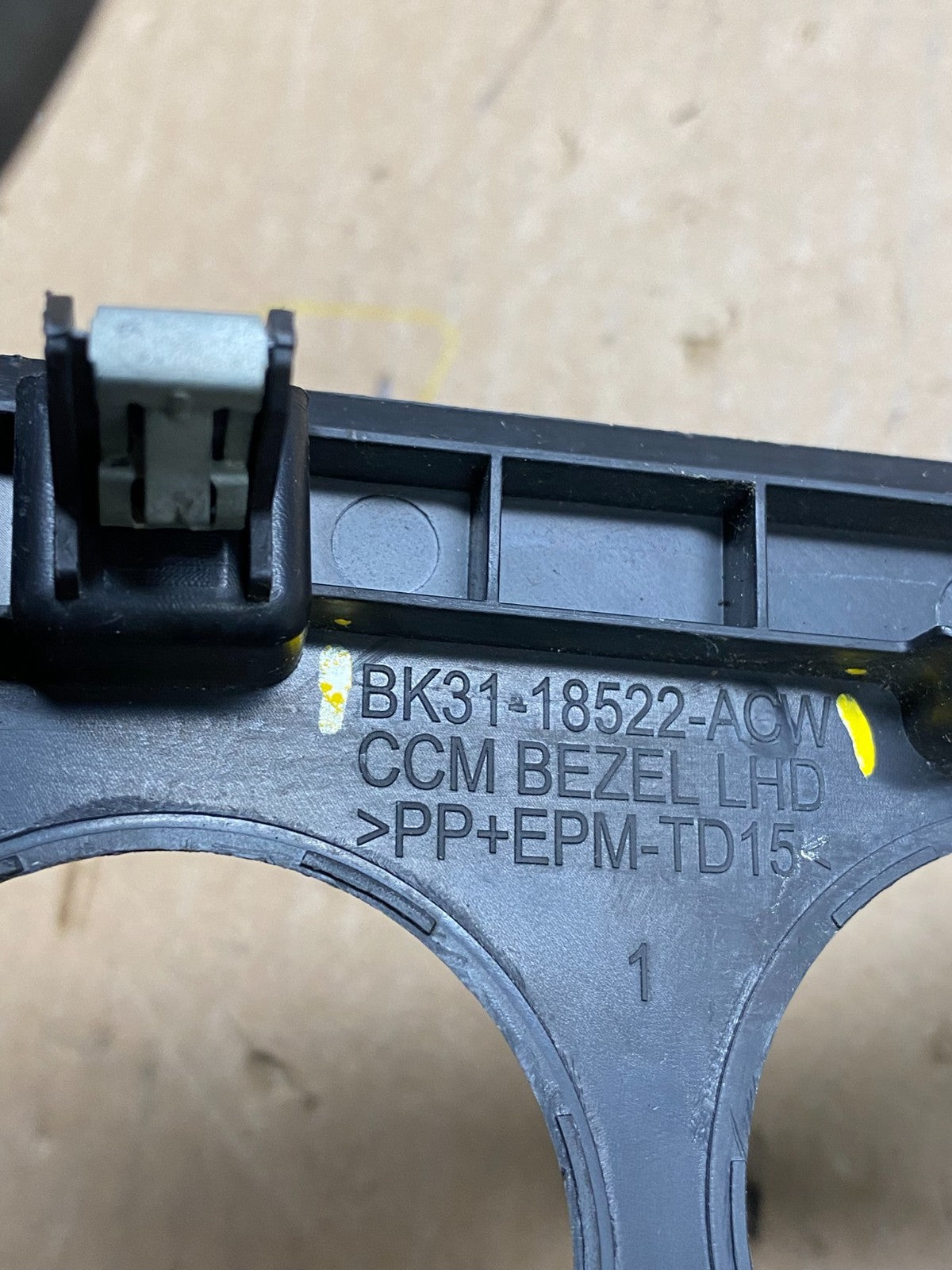 2014 to 2018 Ford Transit 150 Heater Control AC Trim Cover 12v Outlet T4434 DG5