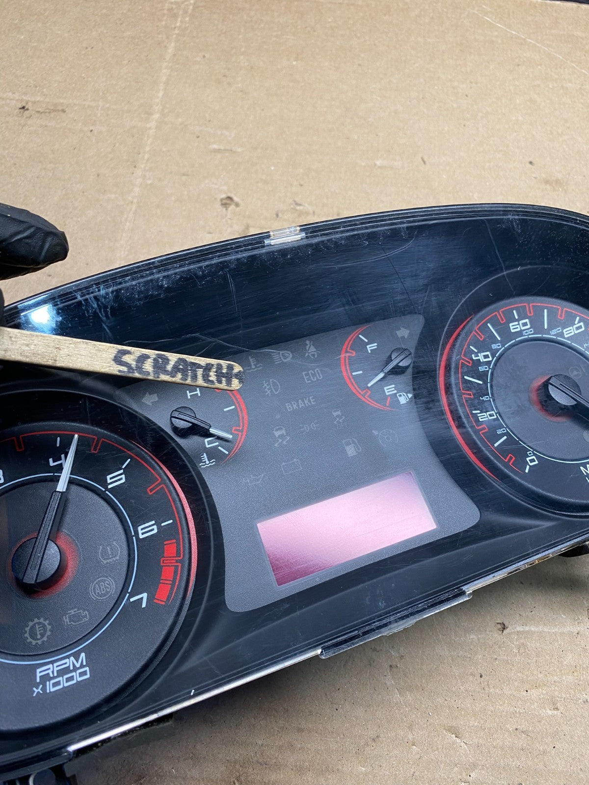 2013 - 2013 Dodge Dart Speedometer Instrument Cluster Gauges R2531 DG1