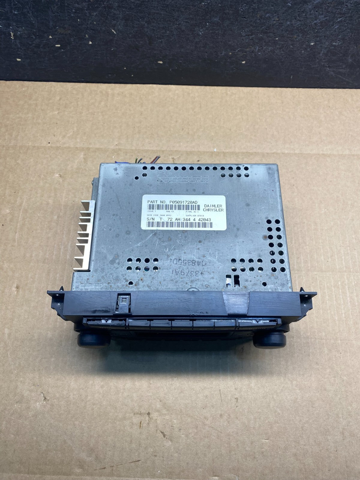 2007-2012 Chrysler Dodge Jeep Ram Radio CD MP3 AUX Receiver ag9504 DG3