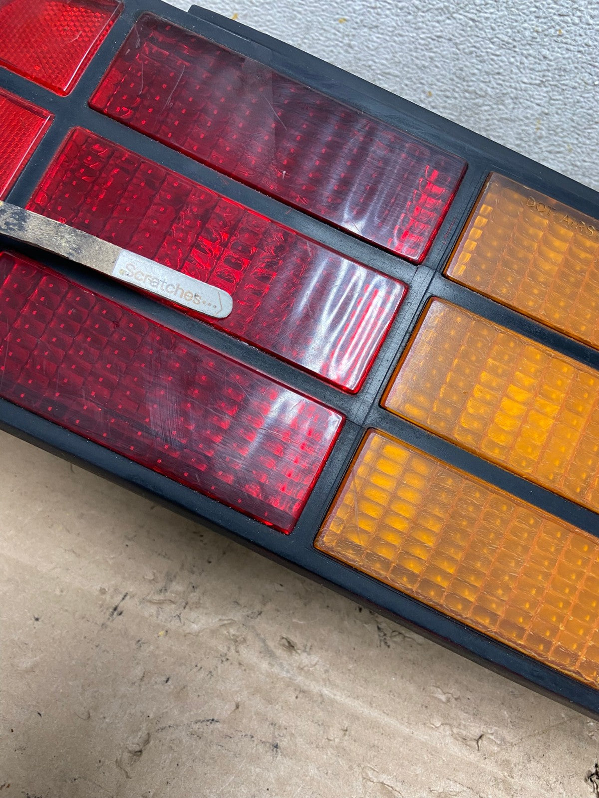 1982 to 1992 Chevrolet Camaro Left Driver LH Side Tail Light AI0931 LK3