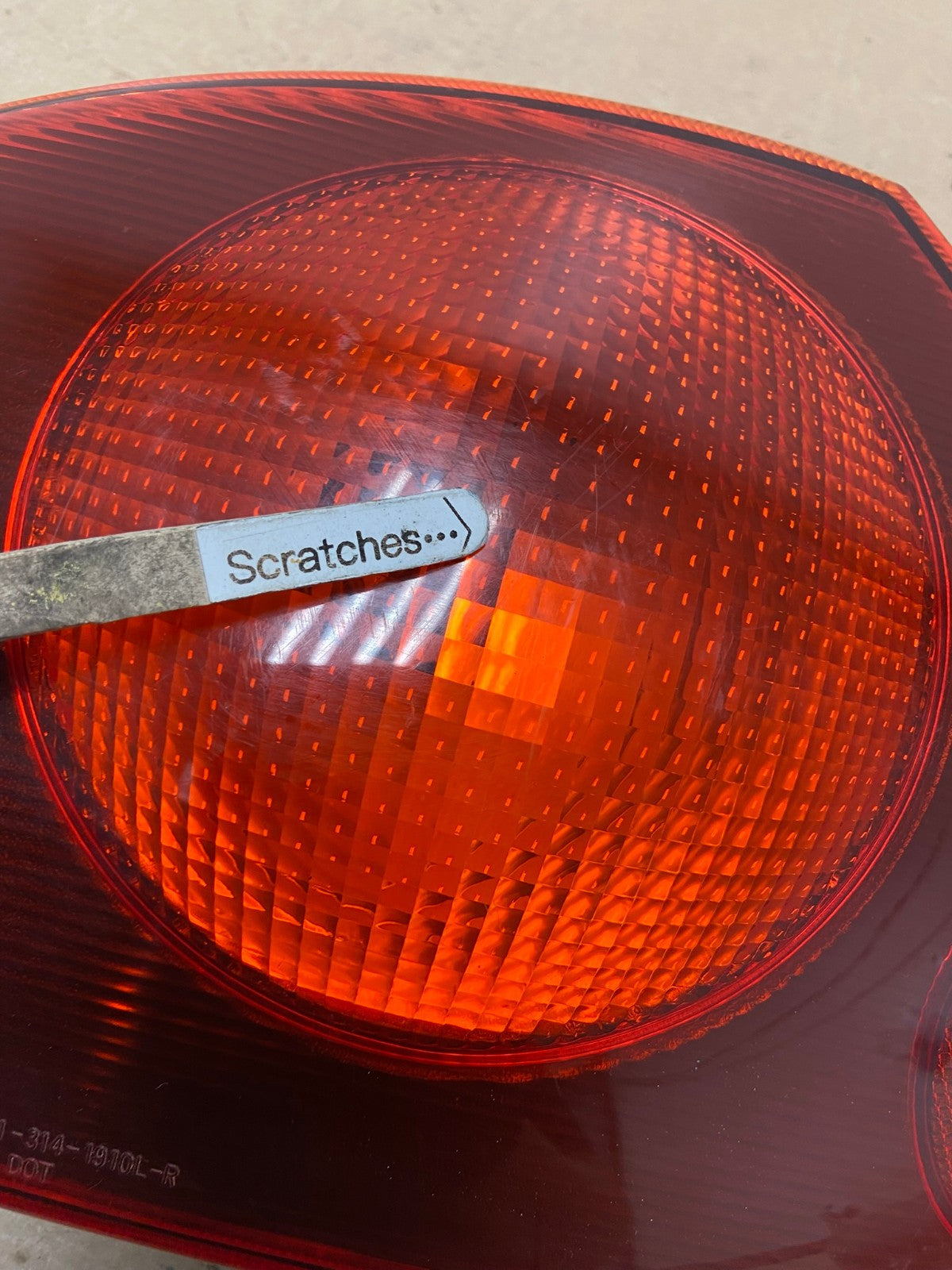 2000 2001 2002 Mitsubishi Eclipse Left Driver LH Side Tail Light AF4859 LK3