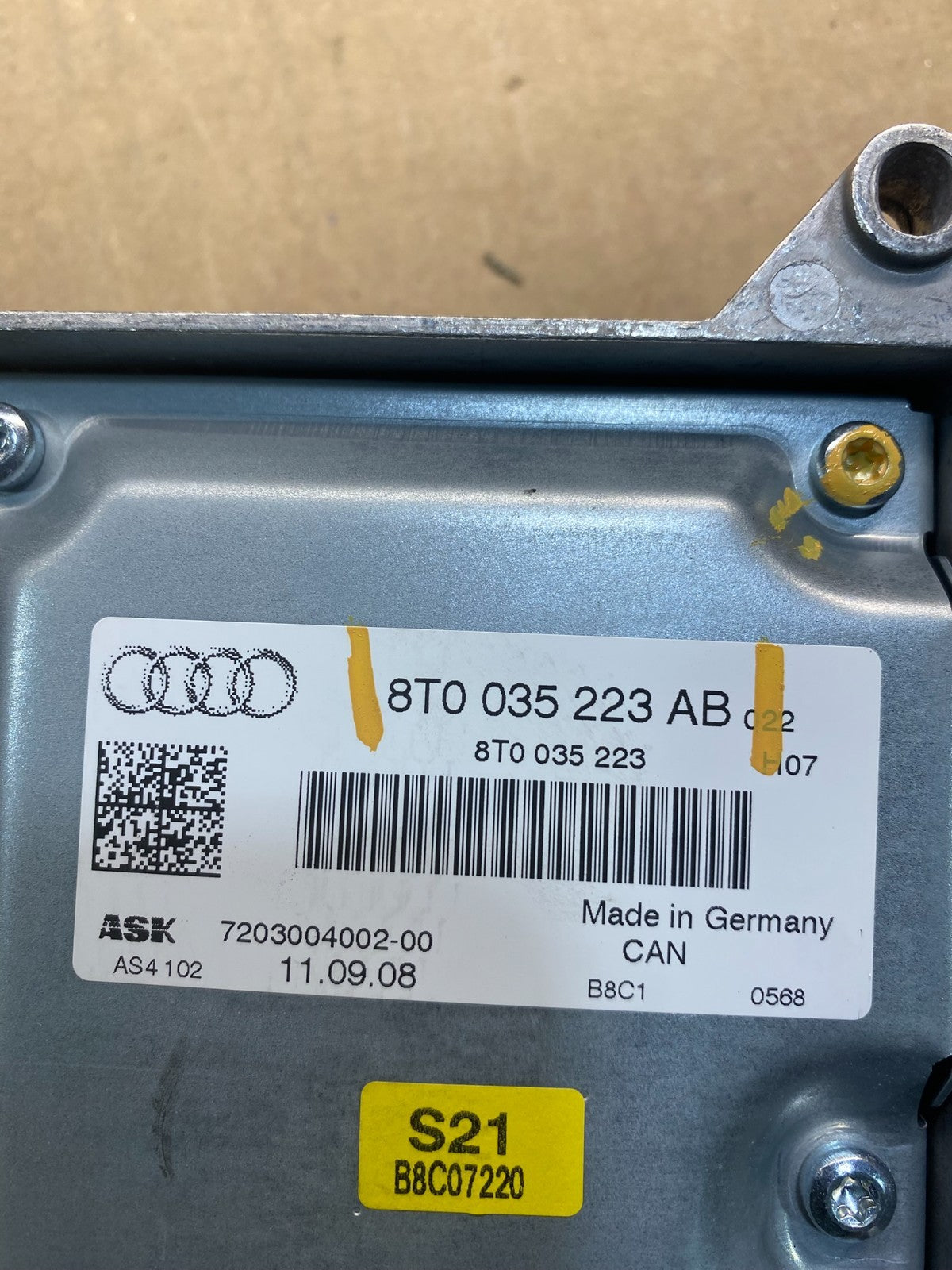 2009 to 2010 Audi A4 Radio Stereo Amplifier Amp ac2398 DG2