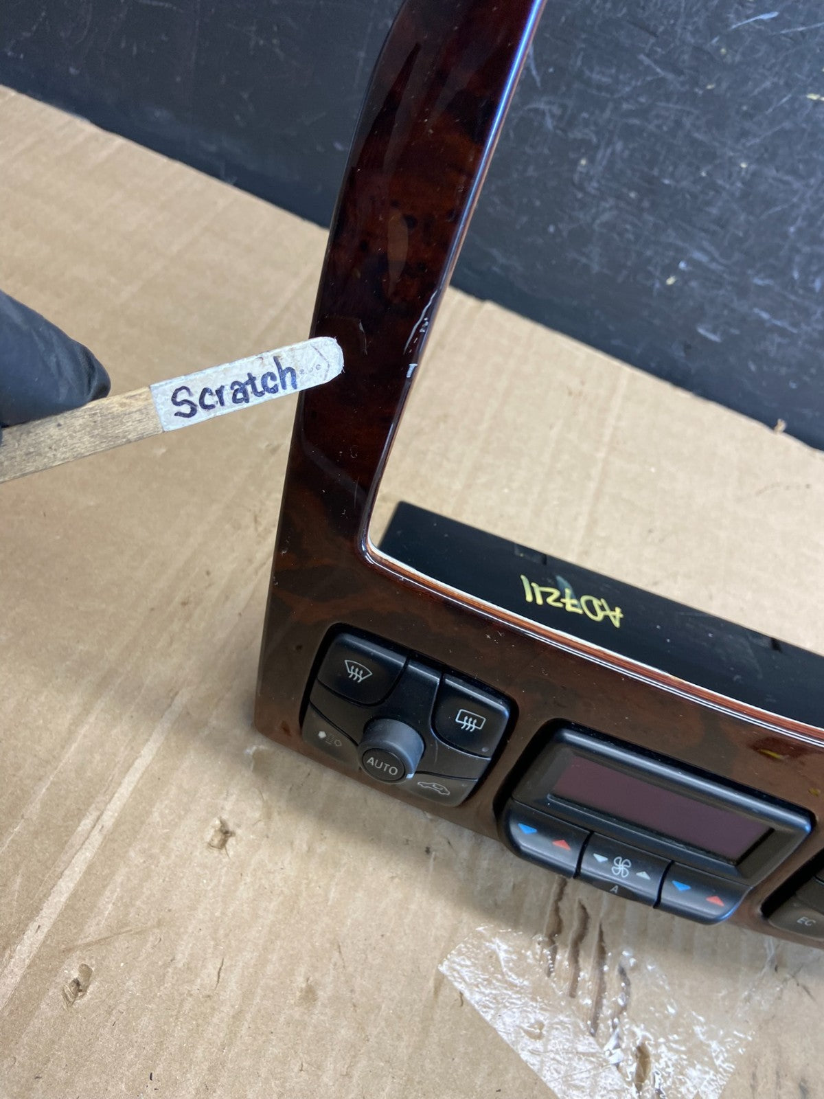 2000-2006 Mercedes S430 S500 W220 AC Heater Climate Control Trim Bezel ad72111