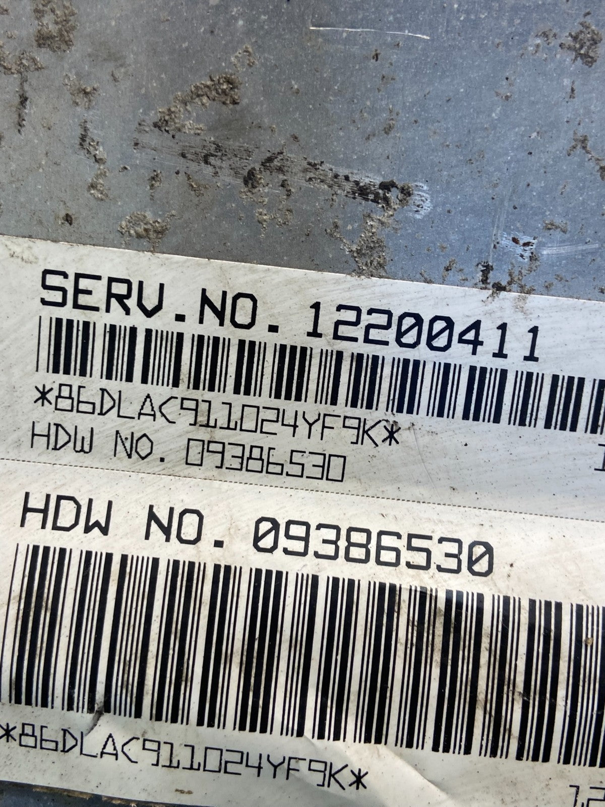 2001-2002 Silverado Tahoe Engine Computer Module 12200411 ECM ECU af9230 DG2