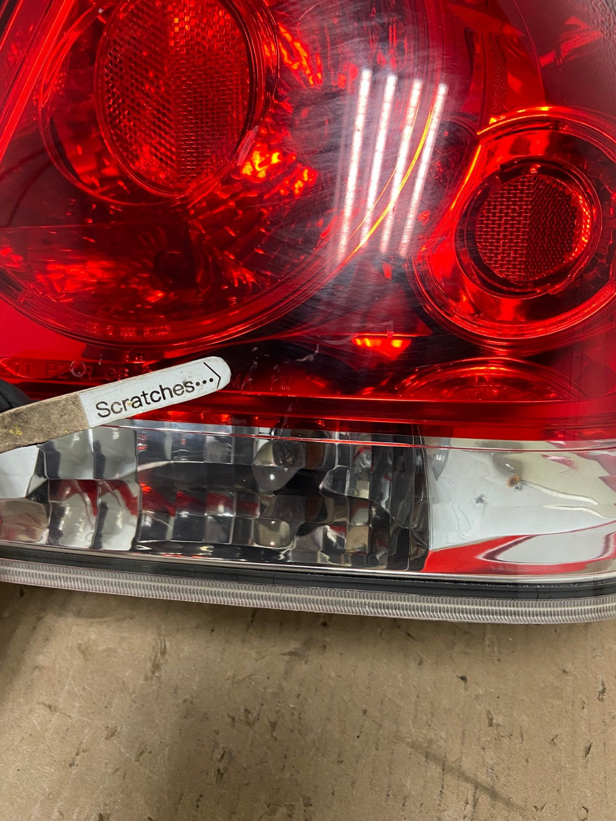 2006 - 2012 Chevrolet Impala Tail Light Right Passenger RH Side AD7769 LK3