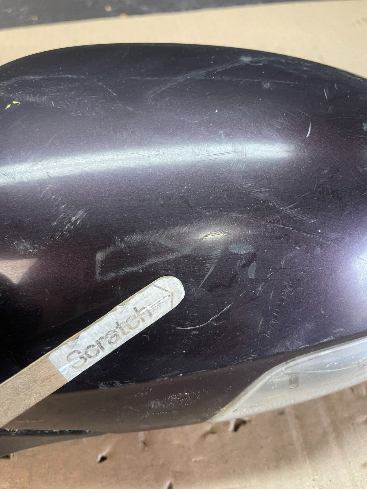 2009 to 2019 Toyota Mark X Left Driver Side Turn Signal Mirror AE06957