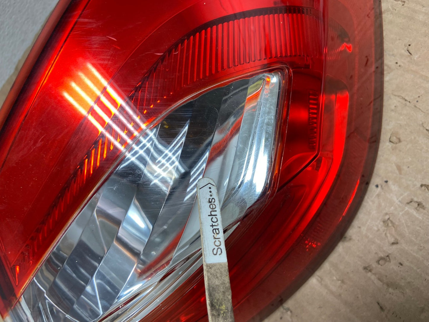 2012 to 2017 Kia Rio Sedan Right Passenger RH Tail Light AE9323 LK3