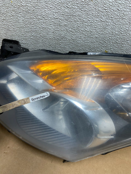 Sedan 2007 2008 2009 Nissan Altima Left Driver Headlight OEM Z6566 DW3