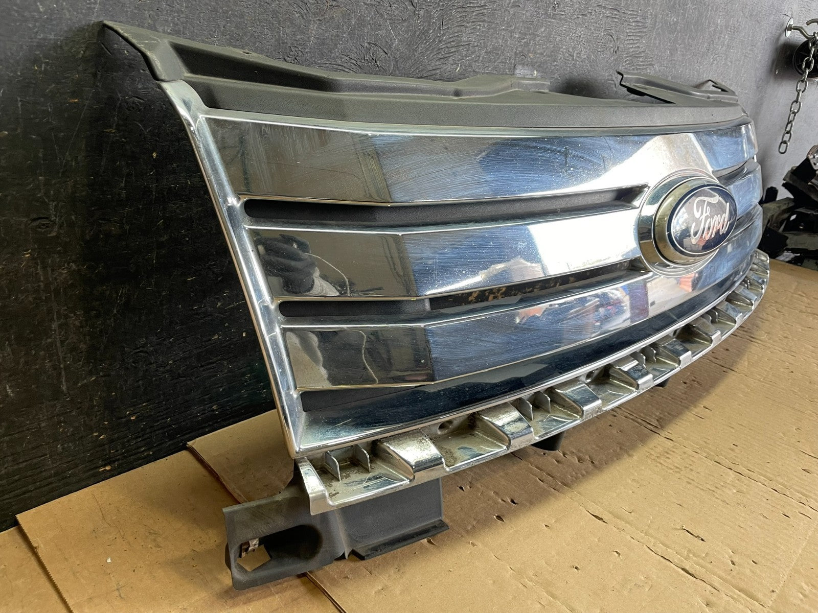2007 2008 2009 2010 Ford Edge Front Upper Chrome Grill Grille Oem aa8928 DG2